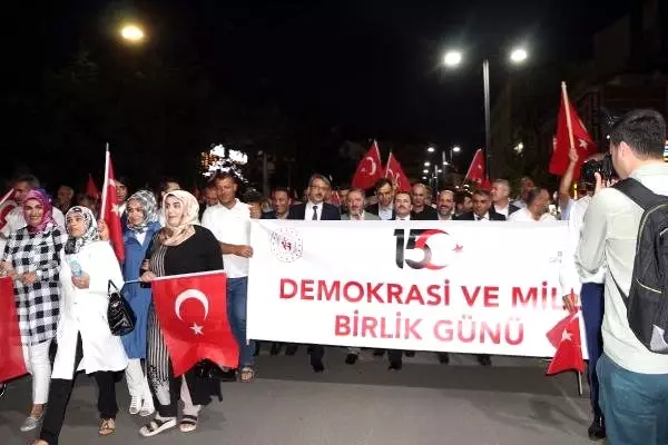 Bingöl'de 15 Temmuz Demokrasi ve Milli Birlik Günü buluşması
