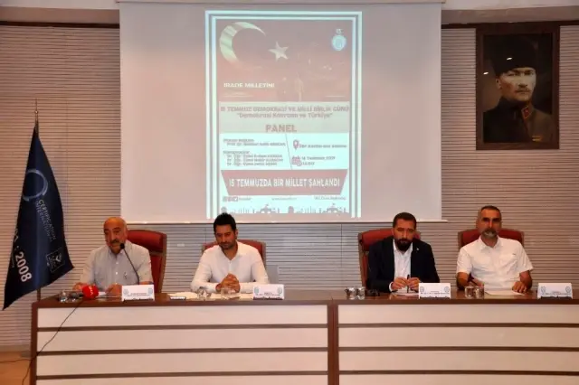 Bitlis'te 'Demokrasi Kavramı ve Türkiye' konulu panel