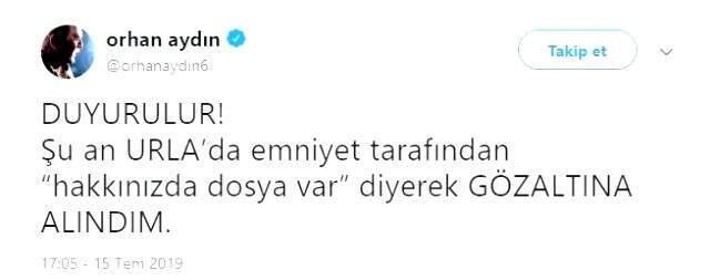 Gözaltına alınan tiyatro sanatçısı Orhan Aydın kimdir, kaç yaşında?