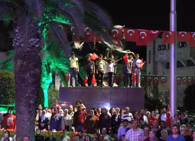Hatay'da 15 Temmuz Demokrasi Nöbeti