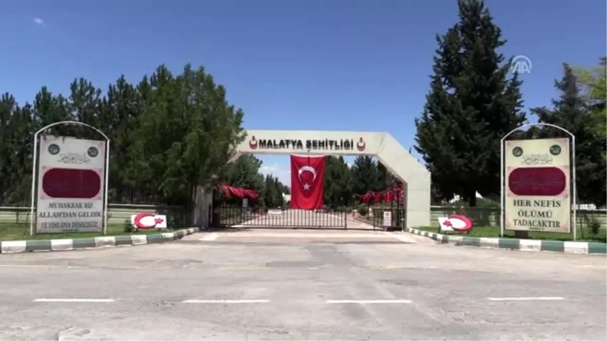 Hükümlülerden şehit mezarlarına bakım