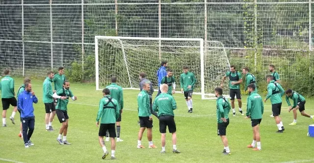 Konyaspor'da yeni sezon hazırlıkları sürüyor