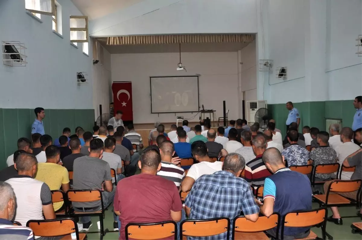 Mersin E Tipi Kapalı ve Açık Ceza İnfaz Kurumunda 15 Temmuz etkinliği