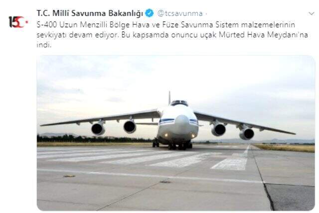 S-400 sevkiyatı sürüyor: 10'uncu uçak da indi