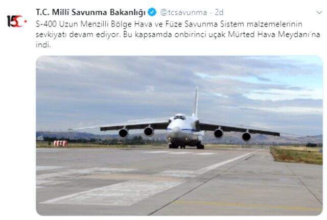 S-400 sevkiyatı sürüyor: 11'inci uçak da indi