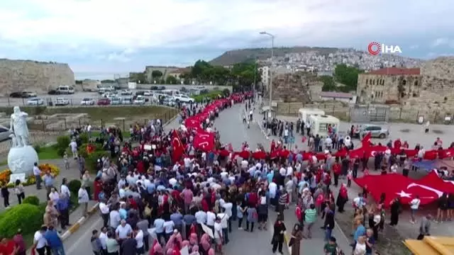 Sinop'ta 15 Temmuz Milli Birlik ve Beraberlik Yürüyüşü Sinop'ta 15 Temmuz Milli Birlik ve Beraberlik Yürüyüşü