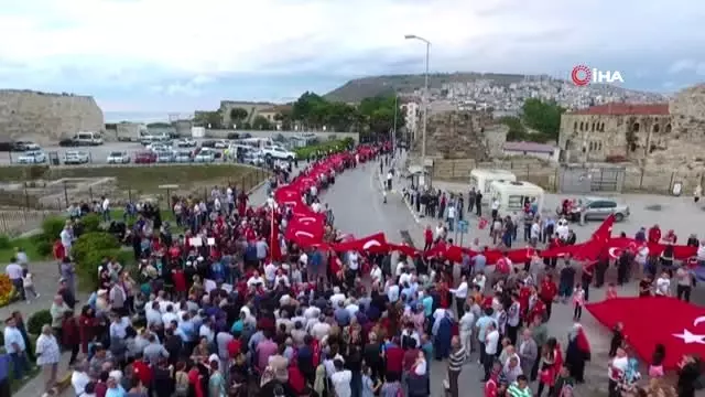 Sinop'ta 15 Temmuz Milli Birlik ve Beraberlik Yürüyüşü Sinop'ta 15 Temmuz Milli Birlik ve Beraberlik Yürüyüşü