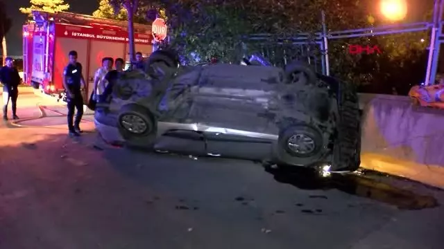 TUZLA'DA OTOMOBİL TAKLA ATIP DUVARA ÇARPTI: 1 ÖLÜ TUZLA'DA OTOMOBİL TAKLA ATIP DUVARA ÇARPTI: 1 ÖLÜ
