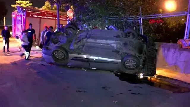 TUZLA'DA OTOMOBİL TAKLA ATIP DUVARA ÇARPTI: 1 ÖLÜ TUZLA'DA OTOMOBİL TAKLA ATIP DUVARA ÇARPTI: 1 ÖLÜ