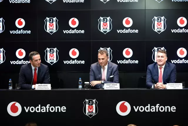 Vodafone İle Beşiktaş Jk arasında: 36 Milyon Tl'lik imza