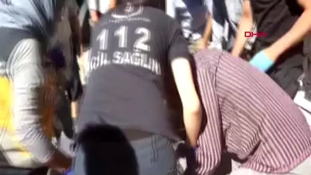Adıyaman'da iskeleden düşen inşaat işçisi yaralandı