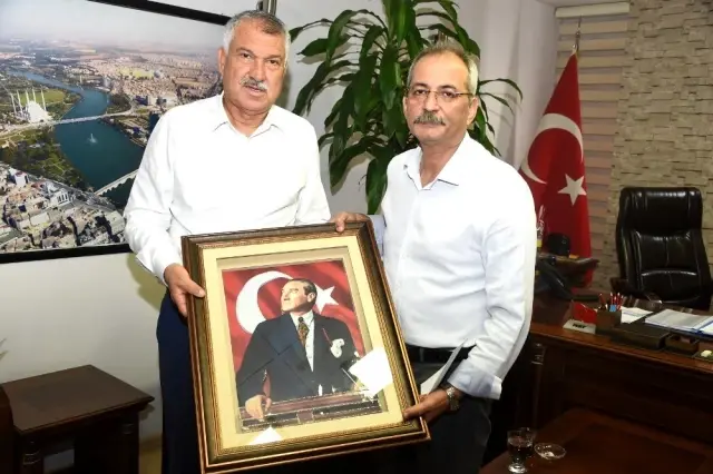 Başkan Bozdoğan'dan Adana'daki belediye başkanlarına ziyaret
