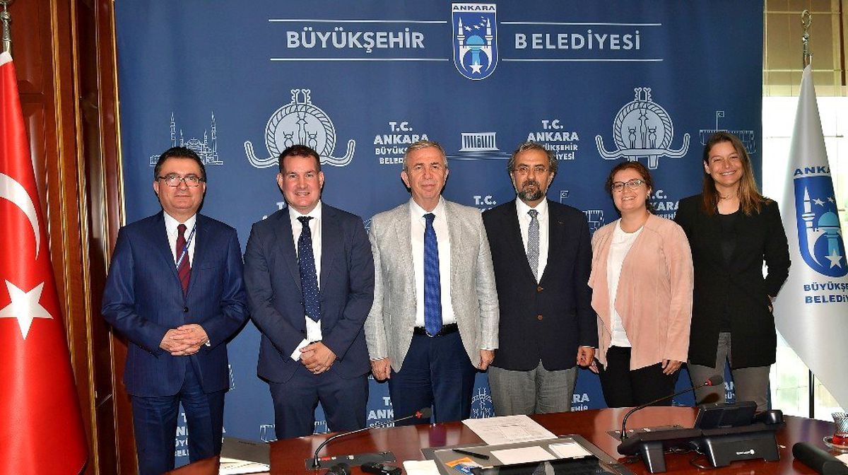 Başkan Yavaş'a yabancı heyet ziyaretleri sürüyor