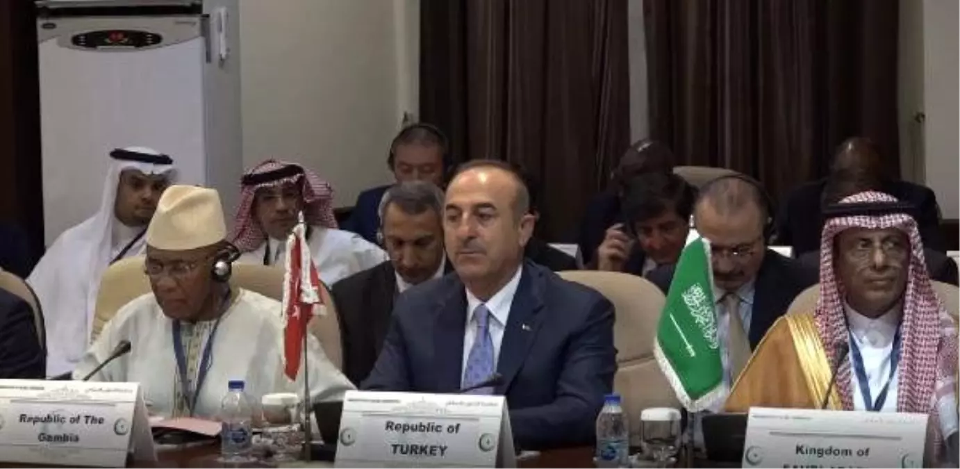 Çavuşoğlu, Açık Katılımlı Olağanüstü İcra Komitesi Toplantısı'na katıldı