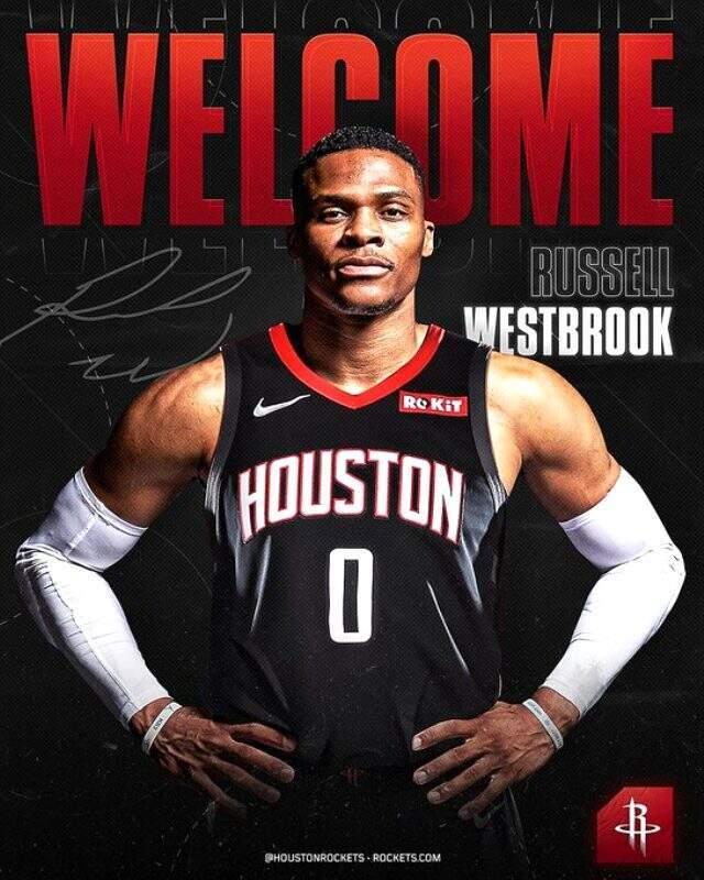 Houston Rockets, Russell Westbrook kadrosuna kattı