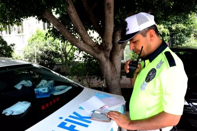 Mersin'de sürücülere 6 ayda 36 milyon 858 bin lira ceza kesildi