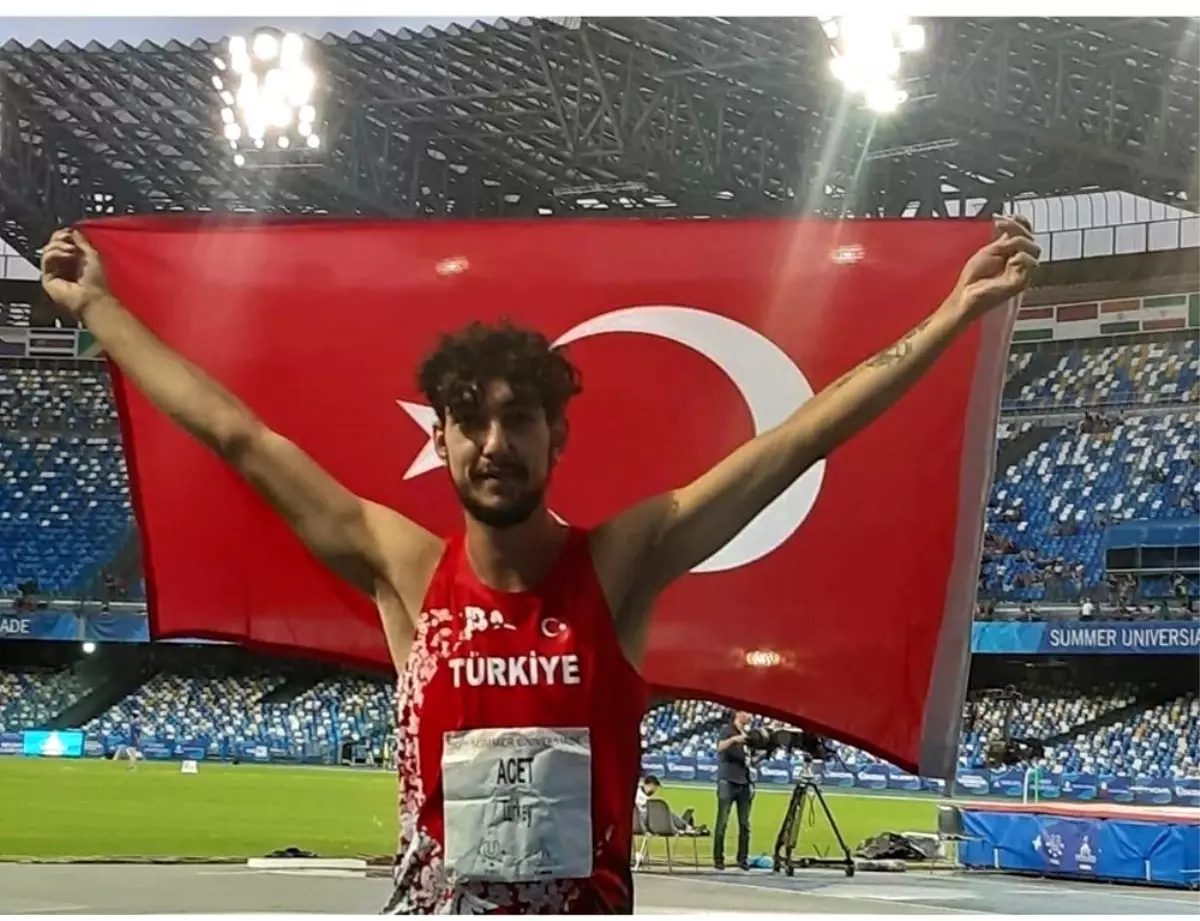 PAÜ'lü atlet gurur kaynağı oldu