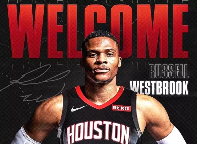 Russell Westbrook resmen Houston Rockets'ta