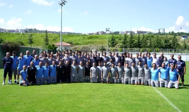 Trabzonspor yeni sezon hazırlıklarının ilk etabını tamamladı Trabzonspor yeni sezon hazırlıklarının ilk etabını tamamladı