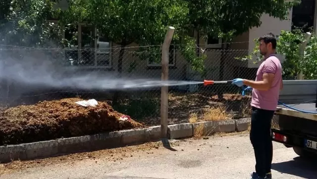 Adıyaman Belediyesi'nin haşere ile mücadelesi sürüyor