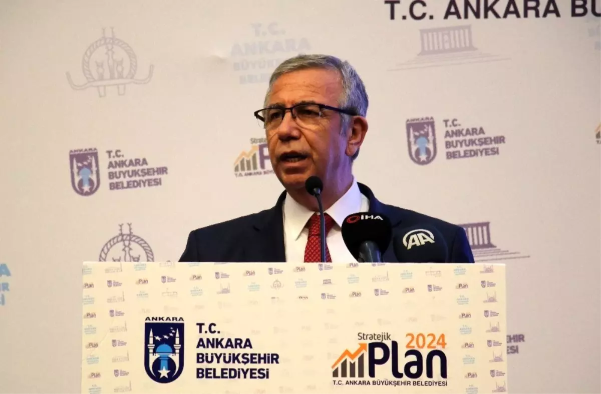 Ankara Büyükşehir Belediyesinde 'Stratejik Plan' toplantısı
