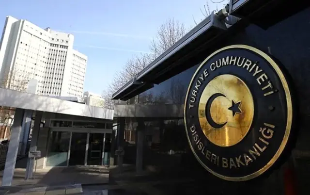 Dışişlerinden ABD'ye tepki
