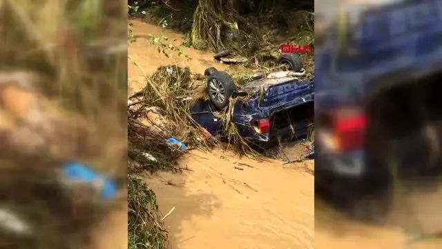 Düzce'de sel felaketi: 4'ü çocuk 7 kişi kayıp Düzce'de sel felaketi: 4'ü çocuk 7 kişi kayıp