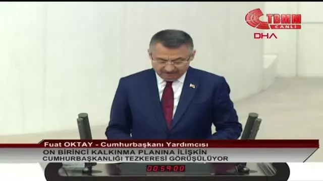 Fuat Oktay, TBMM'de 11'inci Kalkınma Planı'nı anlattı