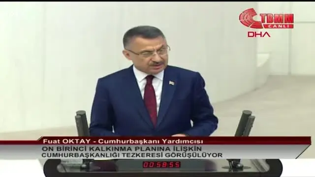 Fuat Oktay, TBMM'de 11'inci Kalkınma Planı'nı anlattı
