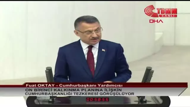 Fuat Oktay, TBMM'de 11'inci Kalkınma Planı'nı anlattı