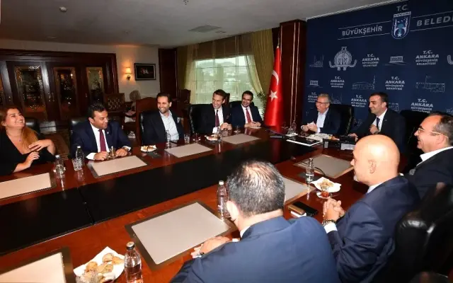 İş dünyasından Başkan Yavaş'a ziyaretler devam ediyor
