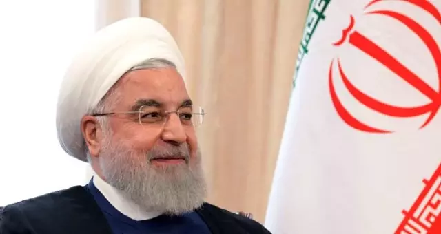 Ruhani'den AB ülkelerine, ABD ile ekonomik savaşta 'ateşkesi sağlamaları' çağrısı Ruhani'den AB ülkelerine, ABD ile ekonomik savaşta 'ateşkesi sağlamaları' çağrısı