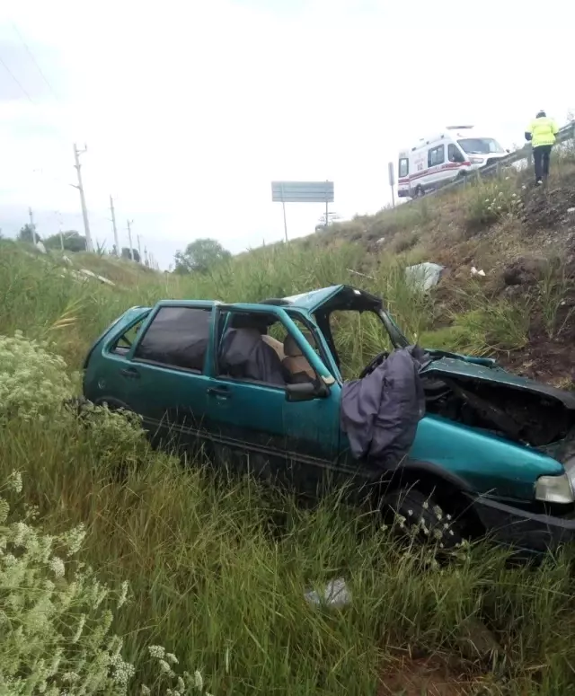 Sivas'ta trafik kazası: 1 ölü, 1 yaralı