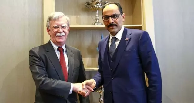 Cumhurbaşkanlığı Sözcüsü Kalın, Bolton'la görüştü