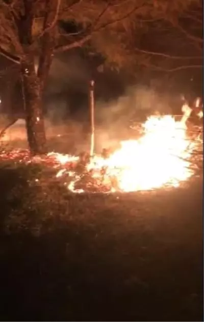 Tekirdağ'da korkutan yangın