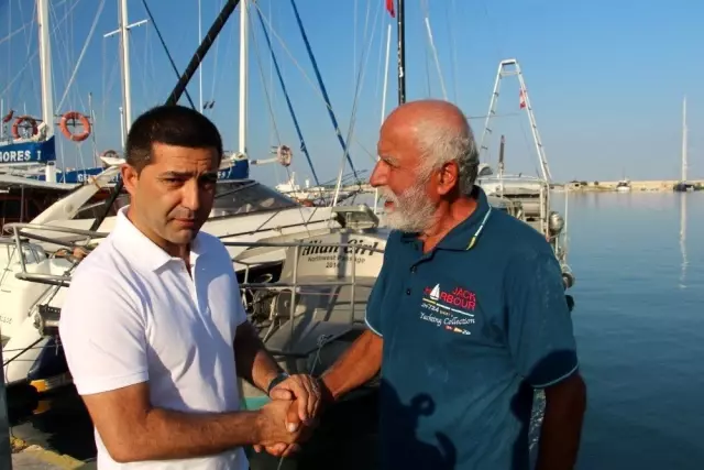 Başkan Günel, 'Kutup Kahramanı' ile buluştu Başkan Günel, 'Kutup Kahramanı' ile buluştu