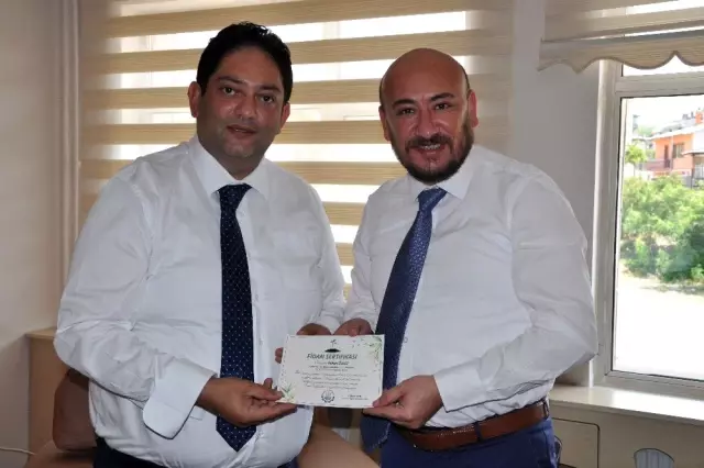 Başkan Ülken'den, Başkan Oral'a ziyaret Başkan Ülken'den, Başkan Oral'a ziyaret
