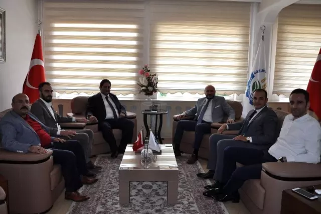 Başkan Ülken'den, Başkan Oral'a ziyaret Başkan Ülken'den, Başkan Oral'a ziyaret