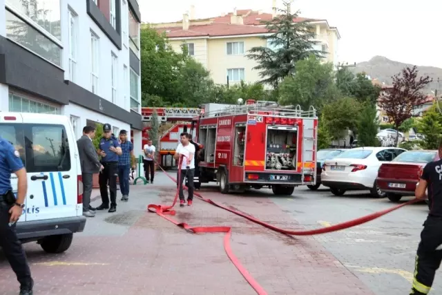 Çankırı'da korkutan yangın