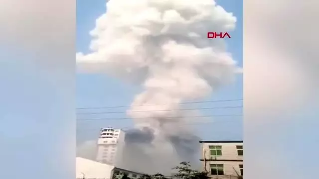 DHA DIŞ- Çin'de kömür gazlaştırma tesisinde patlama