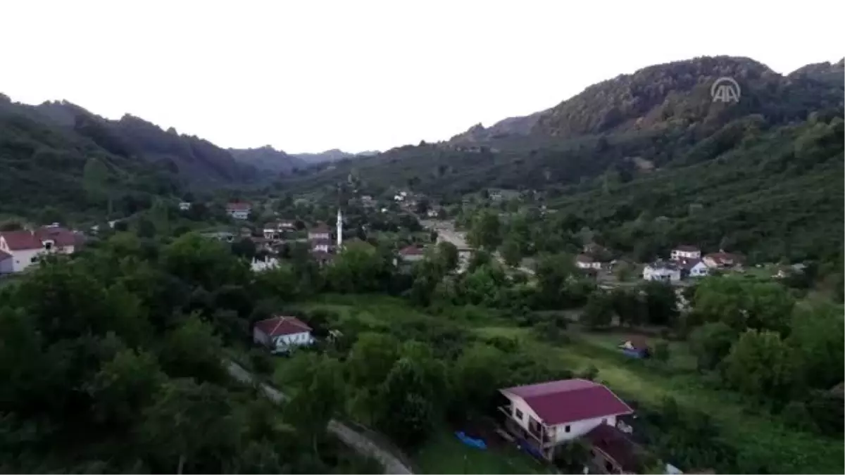 Dilaver köyündeki felaketin boyutları havadan görüntülendi