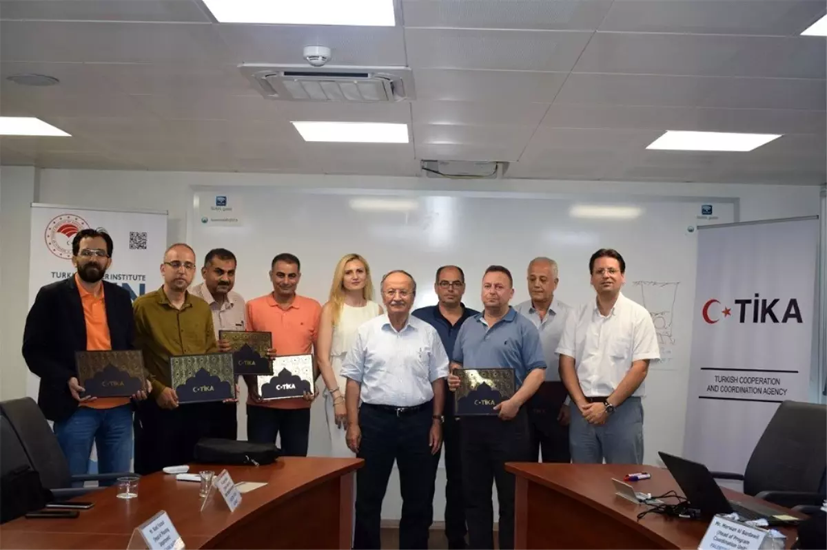 Filistin Su İdaresine su ve atıksu yönetimi eğitimi