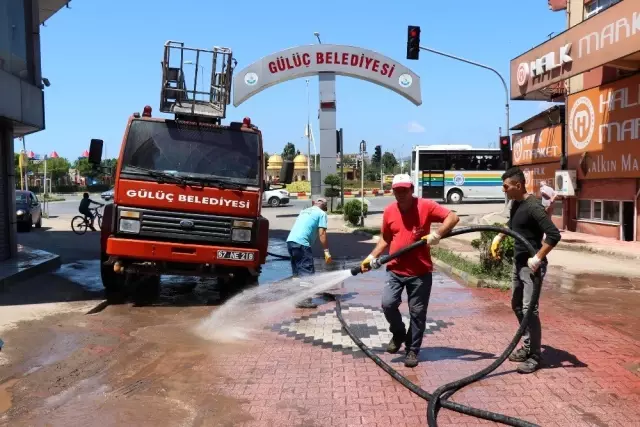Gülüç selin verdiği zararı onarıyor