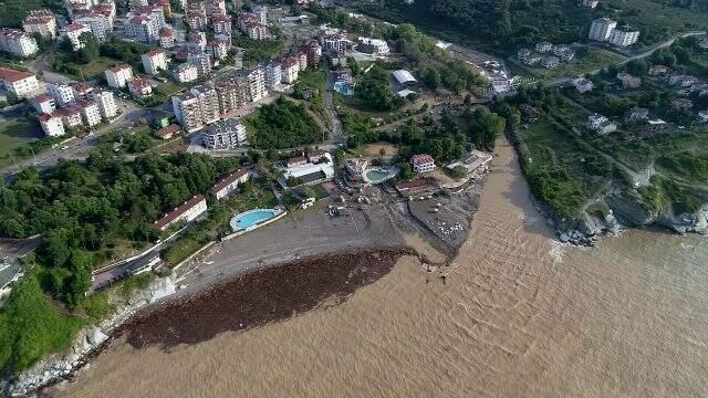 Karadeniz renk değiştirdi