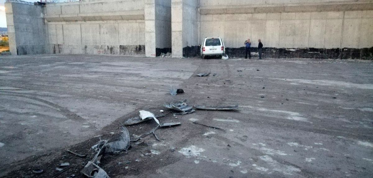 Kayseri'de akıl almaz kaza