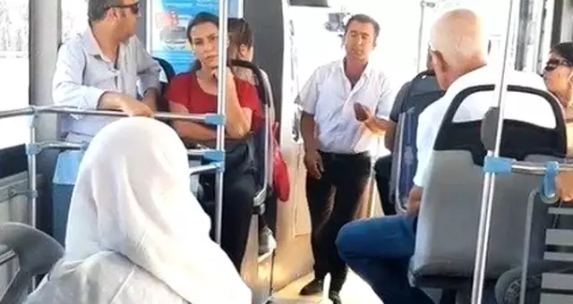 Yaşlı kadınla sürücünün tartışması olay oldu! 'Psikolojimi bozdun teyze, geç sen kullan'