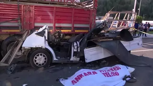 Başkentte trafik kazası: 1 ölü