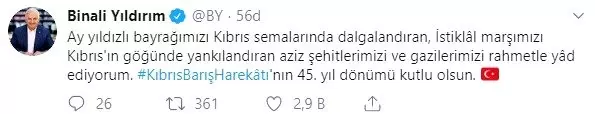 İbrahim Kalın'dan dikkat çeken Kıbrıs Barış Harekatı mesajı