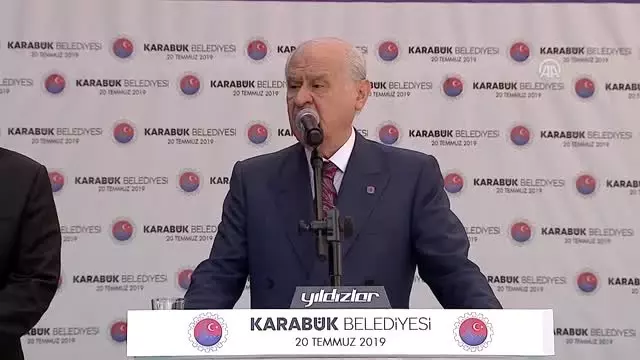 MHP Genel Başkanı Bahçeli: