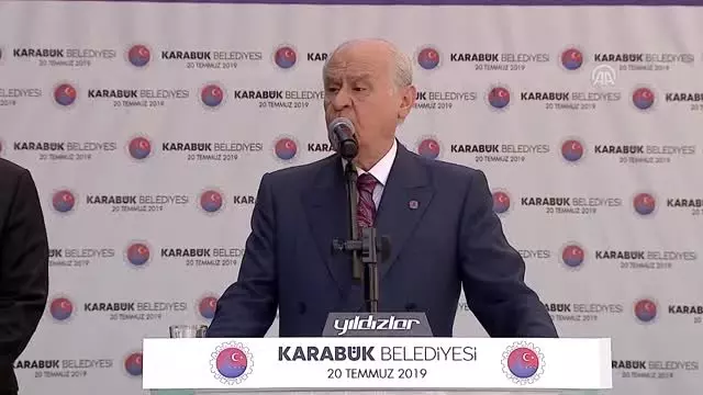 MHP Genel Başkanı Bahçeli: